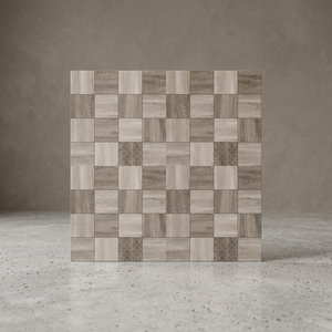 Vistaar Brand Premium Leather Imitation Texture 300x300mm 400x400mm Glazed <b>Matt</b> Ceramic Digital <b>Floor</b> Tiles for Bathroom Hall - Product Image 1