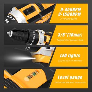 <span class=keywords><strong>Perceuse</strong></span> électrique OEM au prix d'usine, <span class=keywords><strong>perceuse</strong></span> sans fil 21V, mandrin sans clé, fonction d'impact, couple de 30N.m, Inalambrico Taladro pour le bricolage à domicile - Product Image 5