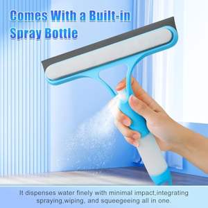 Cepillos de Limpieza Profesionales para el Hogar al por Mayor de Fábrica, Fabuloso Raspador de Vidrio de Silicona para Limpiar Espejos de Baño y Ventanas - Product Image 2