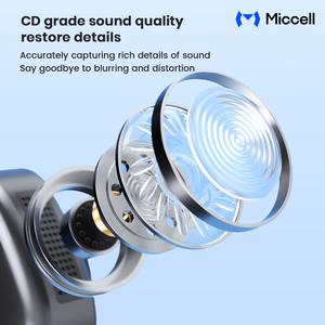 Microphone Lavalier Sans Fil Miccell à Réduction de Bruit IA avec Affichage Numérique pour <span class=keywords><strong>YouTube</strong></span>, TikTok, Diffusion en Direct et Vlogging - Product Image 4