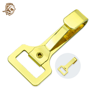1 "" Clips de mousqueton en métal Mousqueton à oeil en métal Fermoirs de déclenchement Clips de lanière en métal Fermoirs à ressort