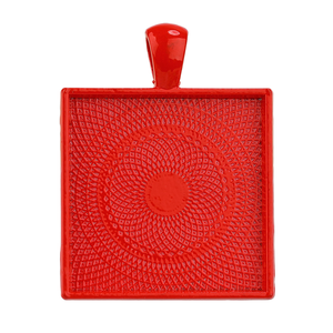 Pendentif photo en alliage carré de 25 mm, coloré par cuisson, pour la création de bijoux DIY, idéal pour les enfants - Product Image 4