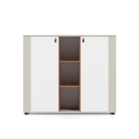 Archivador de Madera Moderno y Pequeño con Cerradura, Gran Capacidad y Diseño Duradero, Almacenamiento para Oficina en Casa y Taller