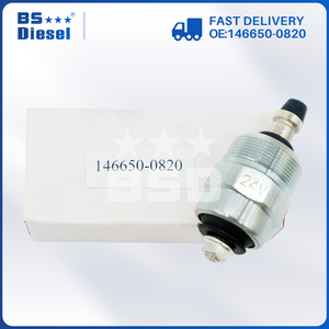 Piezas de Motor Diésel, Nueva Válvula Solenoide de Corte de Combustible de 24V 146650-0820 para Bomba de Inyección EPVE VE - Product Image 6