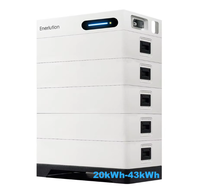 Batterie LiFePO4 empilable haute tension 5kWh15Kwh 20Kwh 30KWh 40kWh Batterie lithium-ion pour stockage d'énergie solaire domestique