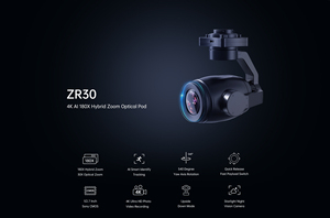 Gimbal <b>Camera</b> ZR30 4K Optical Pod 30X Optical Zoom AI Target Tracking Sony Sensor <b>Night</b> <b>Vision</b> For UAV Mapping Survey - Product Image 5