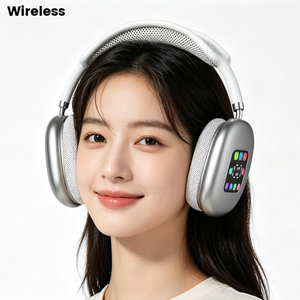 <span class=keywords><strong>Casque</strong></span> de jeu sans fil à écran LED, <span class=keywords><strong>casque</strong></span> de jeu supra-auriculaire avec microphone, faible latence pour le jeu - Product Image 1
