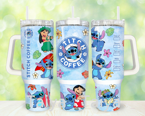 Phim hoạt hình khâu xử lý <span class=keywords><strong>cup</strong></span> hai lớp <span class=keywords><strong>cup</strong></span> karol G 40oz cách điện Tumbler với xử lý - Product Image 4