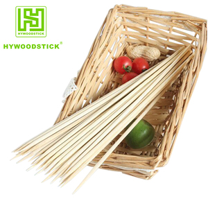 Bâtonnets de barbecue en bambou fins et longs, biodégradables, en vente promotionnelle, nouveaux produits - Product Image 2