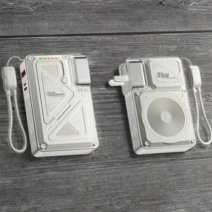 พาวเวอร์แบงค์แบบพกพาใส 10000mAh 35W ชาร์จเร็ว สายในตัว ปลั๊กพับได้ ช่องเสียบ Type-C เหมาะสำหรับการเดินทาง - Product Image 3