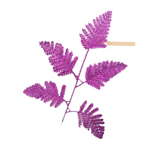 ใบไม้กลิตเตอร์ห้ากลีบขายส่ง สำหรับทำ<span class=keywords><strong>ดอก</strong></span>ไม้ประดิษฐ์ DIY อุปกรณ์ตกแต่งคริสต์มาส ของตกแต่งบ้าน - Product Image 6