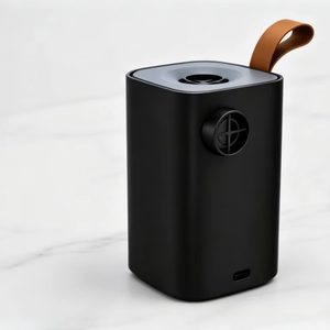 Pompe à air sans fil rechargeable, <span class=keywords><strong>gonfleur</strong></span> électrique compact <span class=keywords><strong>pour</strong></span> <span class=keywords><strong>tente</strong></span> de camping, lit pneumatique et bouée de natation - Product Image 1