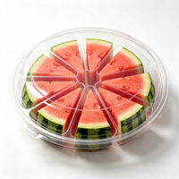 | Barquette thermoformée de qualité alimentaire, boîte d'emballage alimentaire personnalisée pour l'affichage et la protection des aliments préemballés