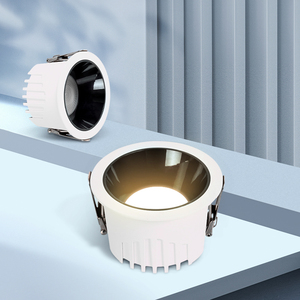 Commercial Grade Aluminum Alloy <b>Frame</b> 10W Downlight 80LM/W Efficiency 75MM Cutout LED Light for Living Room Hotel - Product Image 2