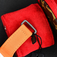 Montre mécanique automatique pour homme, nouvelle, de luxe, personnalisée, ultra-fine, avec bracelet en nylon et fibre de carbone orange et blanc, 12-01