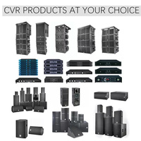 Système de colonne de sonorisation active CVR, nouvelle arrivée, ligne active, 18'' Sub+5''*4 Tops pour discothèques/bars/événements commerciaux