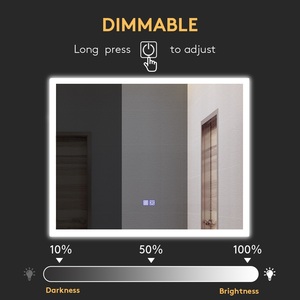 Espejo de Maquillaje Profesional de Alta Calidad con Luces para Mesa de Cosméticos, Espejo de Vanidad Inteligente con Luz Regulable de 3 Colores - Product Image 6