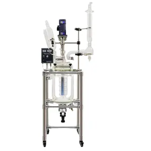 Jacketed Agitated Glass Reactor Laboratory Glass Reactors