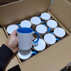 Mug à café en céramique de 11 oz avec logo personnalisé, faible MOQ, pour la famille, les amis, les couples, les camarades de classe, les cadeaux promotionnels de vacances, l'usage quotidien - Product Image 5