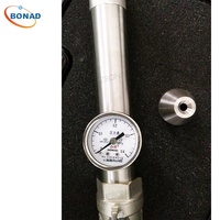 Standard IEC60529 IPX5 IPX6 Water Jet Test Nozzle 6.3mm 12.5mm Sizes Handheld Head Stainless Steel Laboratory Testing Equipment