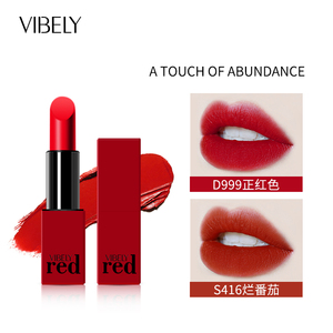 <span class=keywords><strong>Rossetto</strong></span> Opaco Vegano di Alta Qualità, Impermeabile, Lunga Durata, <span class=keywords><strong>Rosso</strong></span> Naturale, Non Appiccicoso - Product Image 2