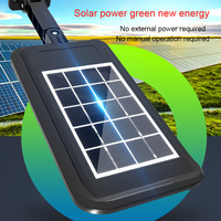 Lampe murale de jardin étanche IPX65, 120 COB, télécommande intelligente, détecteur de mouvement PIR, lampes solaires LED pour l'extérieur
