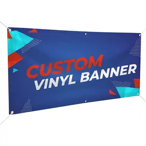 Spanduk Flex Luar Ruangan Iklan Besar PVC Vinyl Mesh Banner Bendera