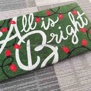 Alfombrillas de Fibra de Coco con Luces LED Musicales, Sensor de Sonido y Batería, para Navidad - Product Image 3