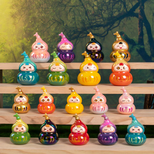 Caja Sorpresa Yu Mo Happy Baby con Figuras de Resina, Decoración Creativa con Forma de Animal para Escritorio, Hogar, Regalo, Adorno - Product Image 2
