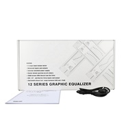 1231 Égaliseur graphique audio double 31 bandes pour système de sonorisation de microphone