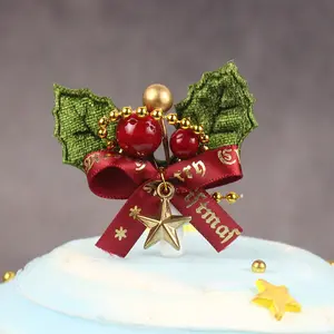 Good Price Of Cake Topper Cake Candle Christmas Miniature Ornament Candle