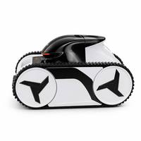Aspirateur robotisé sans fil pour piscine Fairland INVERX X30 de haute qualité, batterie rechargeable 5000 mAh, charge USB, nettoyage automatique des parois