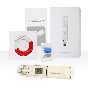 Multi-Function Low Power Data <b>Logger</b> <b>Temperature</b> & Humidity Recorder with Alarm & USB Anti-Slip Design - Product Image 6