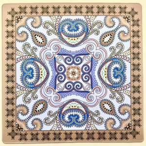 <span class=keywords><strong>Tapis</strong></span> de mahjong à motif <span class=keywords><strong>bois</strong></span>, housse de table de jeu silencieuse pour les soirées de jeu à domicile - Product Image 5