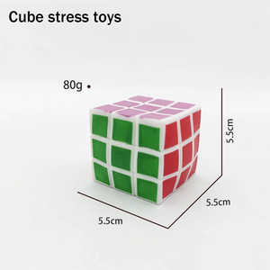 Juguetes Antiestrés de Cubo de Colores, Simulación de Cubo, Diseño Único y Flexible, Juguete Antiestrés Duradero para Adultos y Niños - Product Image 6