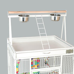 High-End grande gabbia per uccelli in metallo per animali domestici nuova collezione di casa uccello uccello pulsante per la vita di allevamento pappagallo offre ampio spazio - Product Image 3