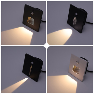 Lampada LED per Scale a Forma Rotonda, Moderna e Semplice, per Uffici e Centri Commerciali, IP65, 3W, in Alluminio, Illuminazione per Passaggi - Product Image 3
