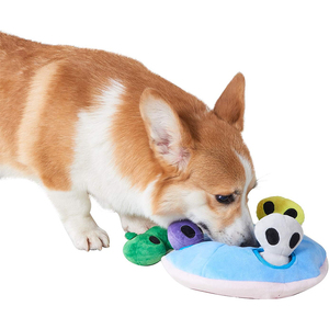 U503 simpatici giocattoli da masticare per cani in peluche e in peluche personalizzabili per giocare interattivi <span class=keywords><strong>a</strong></span> noia Buster giocattolo per cani alieni - Product Image 6