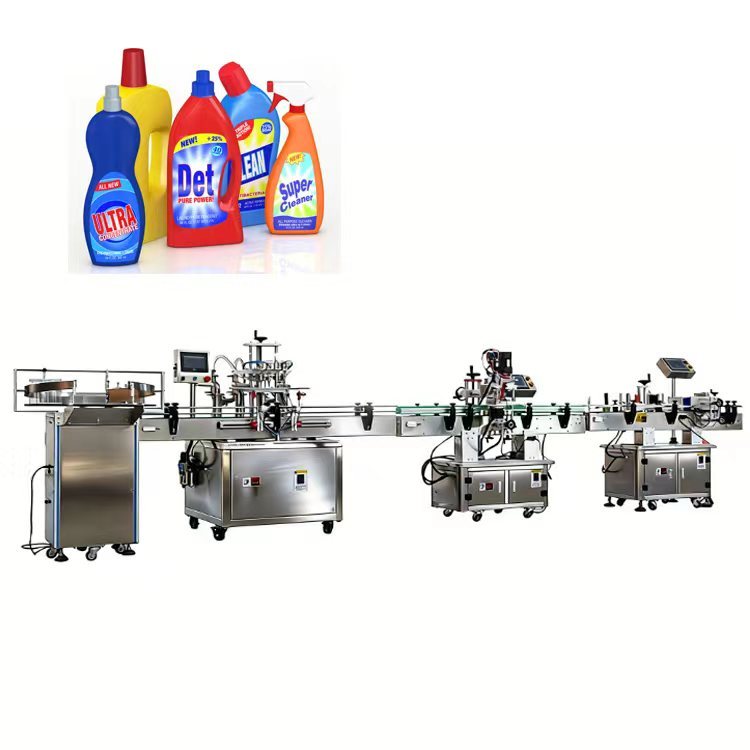 Daily Filler Plastic Bottles Detergent Auto