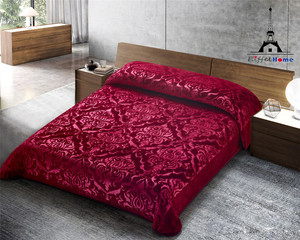 Manta de Punto Estilo Coreano, 100% Poliéster, para Toda Temporada, para Hogar, Sala de Estar, Avión, Hotel - Product Image 1