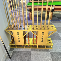 Support pour bâtons de billard/tennis de table - Étagère de rangement en métal sur pied - Durable, multifonctionnel, usage public - Fabrication sur mesure
