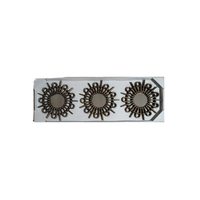 Ensemble de 3 miroirs muraux ronds vintage en treillis creux, miroirs décoratifs en métal pour chambre à coucher, entrée, mur de fond, vente en gros usine