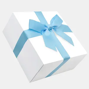 Gordon Ribbons Printing Ribbon Packing Bows Box Decoration White Luxury Ribbon Gift Packing Bow