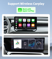NOUVEAU IHeylinkit Boîtier AI Portable Sans Fil/Filaire 2-en-1 CarPlay Android Auto GPS Écran Partagé Image dans l'Image WiFi Écran TFT