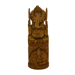 พระพิฆเนศไม้ - Product Image 1