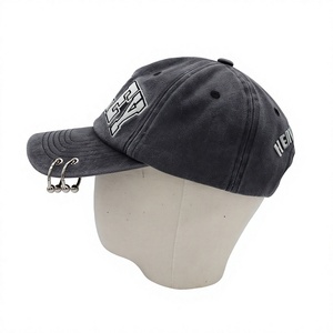 Gorras de Béisbol Deportivas Unisex de Algodón Clásicas Vintage con Letras Bordadas de Moda al por Mayor de 6 Paneles para Fabricantes, con Detalle Metálico Formal - Product Image 3