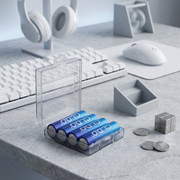 Piles rechargeables Ni-Zn AA écologiques 1,6 V 2500 mWh avec chargeur intelligent