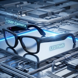 Lunettes Intelligentes W620Pro avec Caméra IA, Activation Vocale, Traduction en 100 Langues, Appel Bluetooth, Musique, Audio, Micro ENC, Anti-Lumière Bleue - Product Image 2