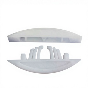 Connecteur invisible en plastique P14, pièce fixe P15, pièce détachable, coin courbé à 45 degrés en forme de croissant, sans trou, pour cuisine moderne - Product Image 3