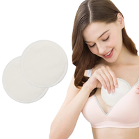 Nouveaux coussinets d'allaitement doux pour jeunes mamans, lavables, absorbants, anti-fuites, pour l'allaitement maternel, couleur unie/multicolore, doux